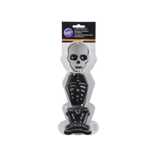 Skeleton Bones Cookie Cutter Set - Click Image to Close